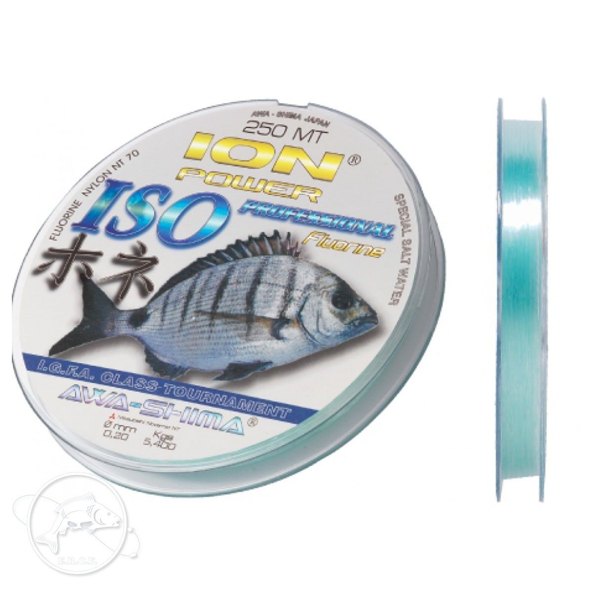 Awa Shima Ion Power Iso Professional Fluorine 0,50mm / 34,70kg 250m - Imagen 2