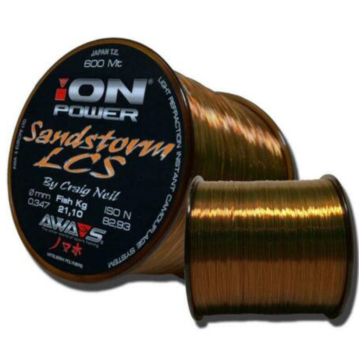 Awa Shima Ion Power Sandstrom LCS 0,38mm 25,80kg 600m - Imagen 3