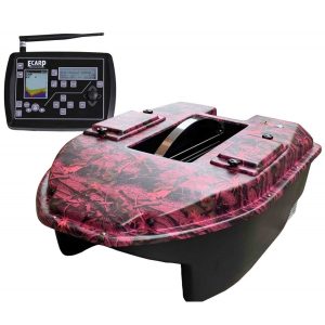 Barco Cebador Carpio C3 Sonda a Color y Gps y Bolsa Transporte Camo 2 Rosa-Bajo Pedido