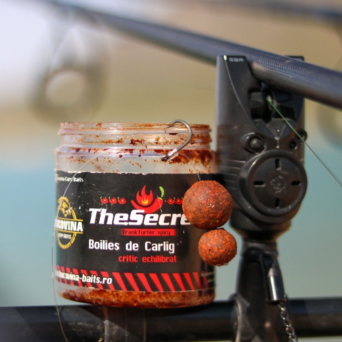Bucovina Baits Boilies Equilibrado The Secret Frankfurter Spicy 120gr - Imagen 4