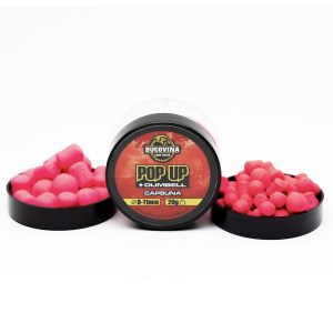 Bucovina Baits Pop Up+Dumbel Capsuna 14mm 20gr