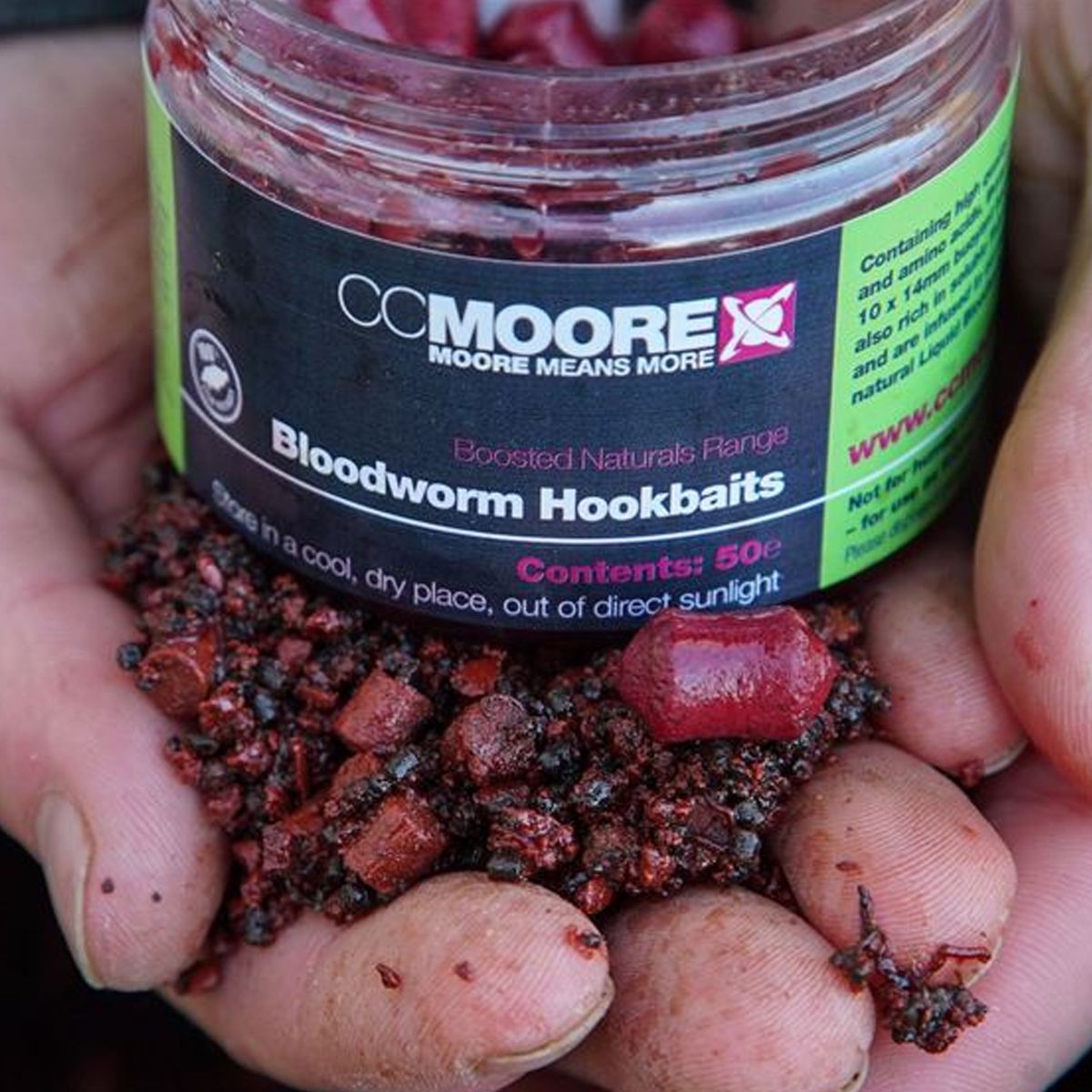 CC Moore Bloodworm Wafters 10x14mm - Imagen 3