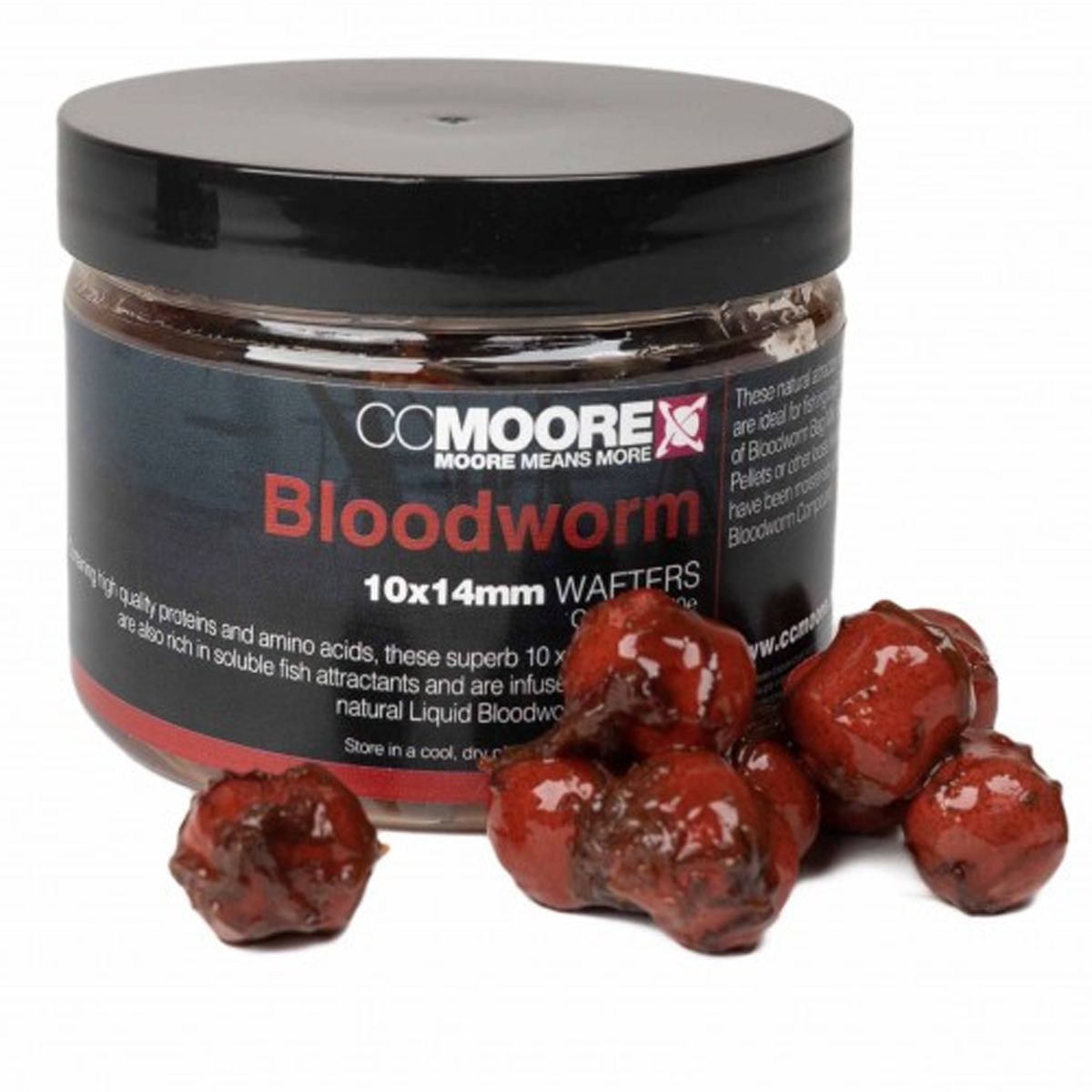 CC Moore Bloodworm Wafters 10x14mm