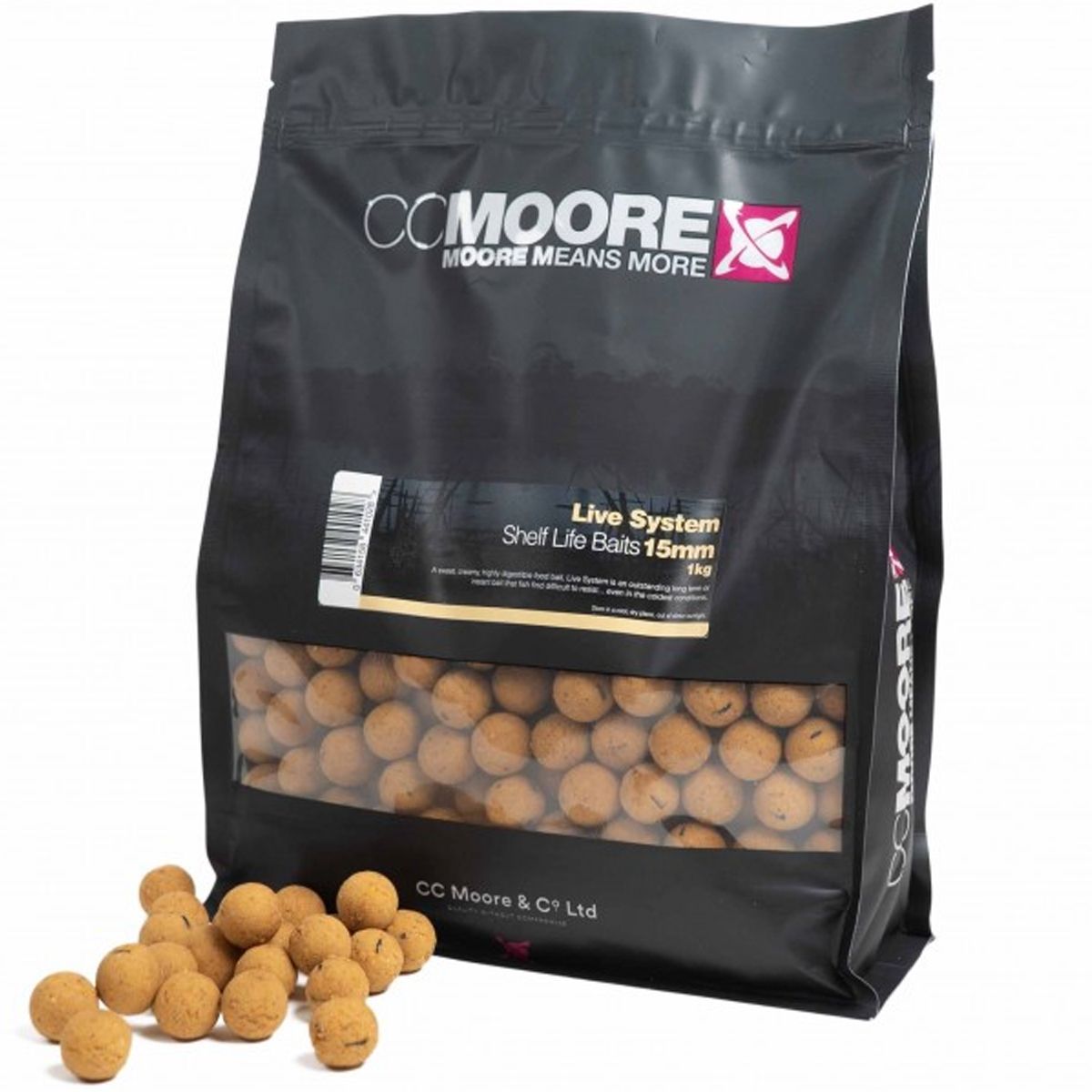 CC Moore Live System Boilies 24mm 1kg - Imagen 2