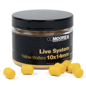 CC Moore Live System Yellow Dumbell Wafter 10x14mm