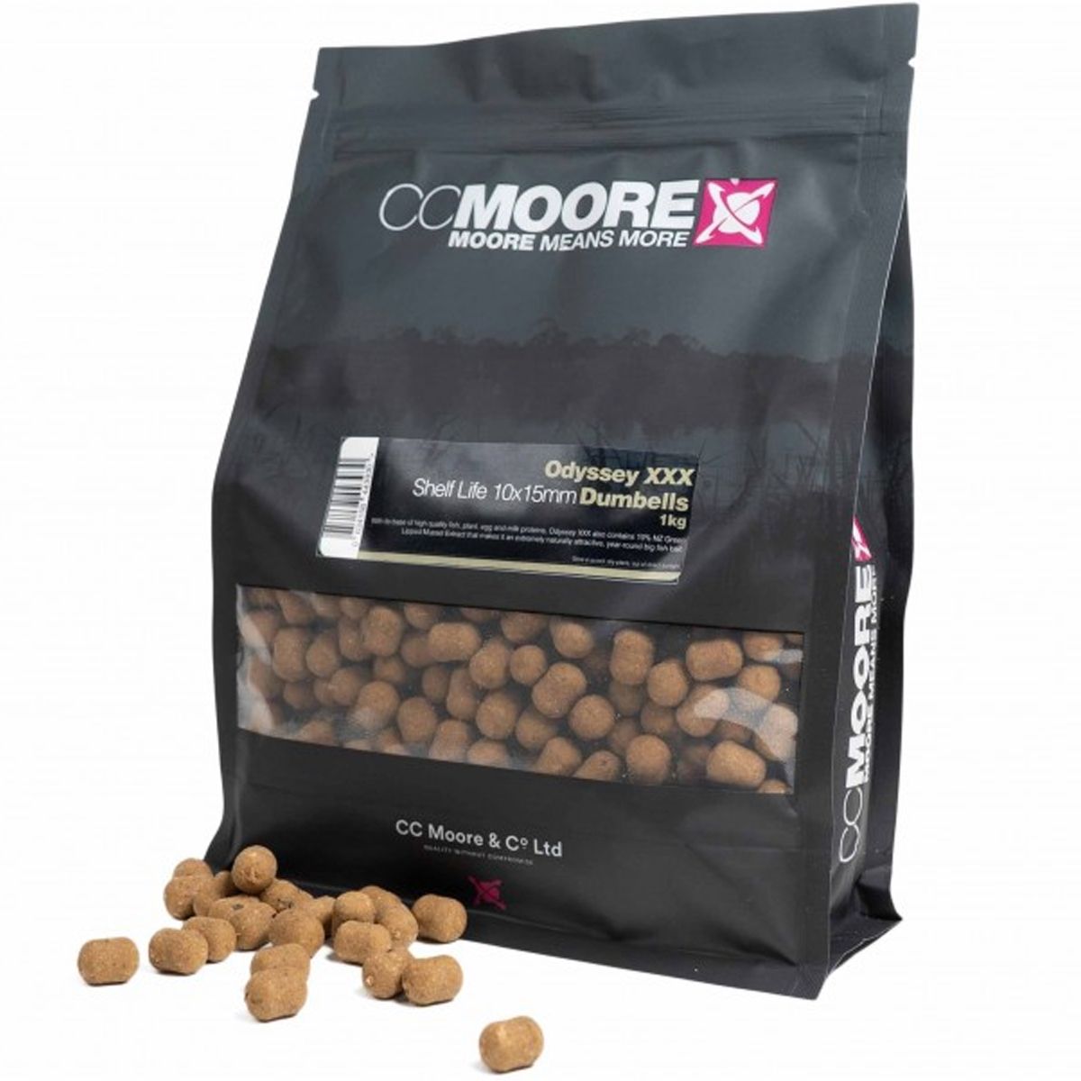 CC Moore Odyssey XXX 15x18mm Dumbells 1kg
