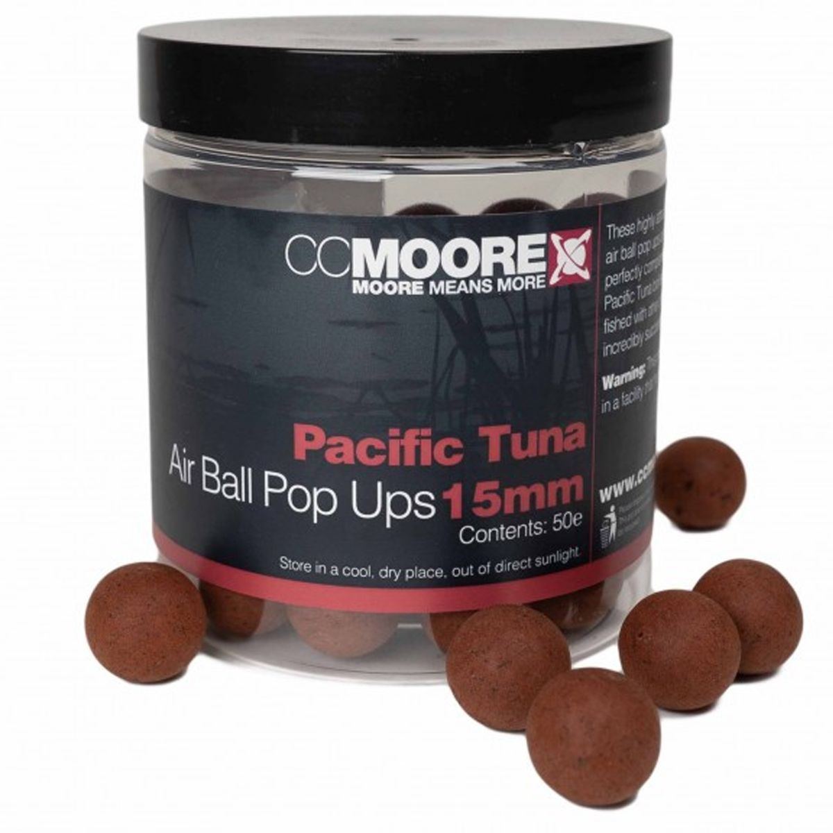 CC Moore Pacific Tuna Air Ball Wafters 15mm - Imagen 3