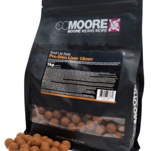 CC Moore Pro-Stim Liver Boilies 15mm 1kg