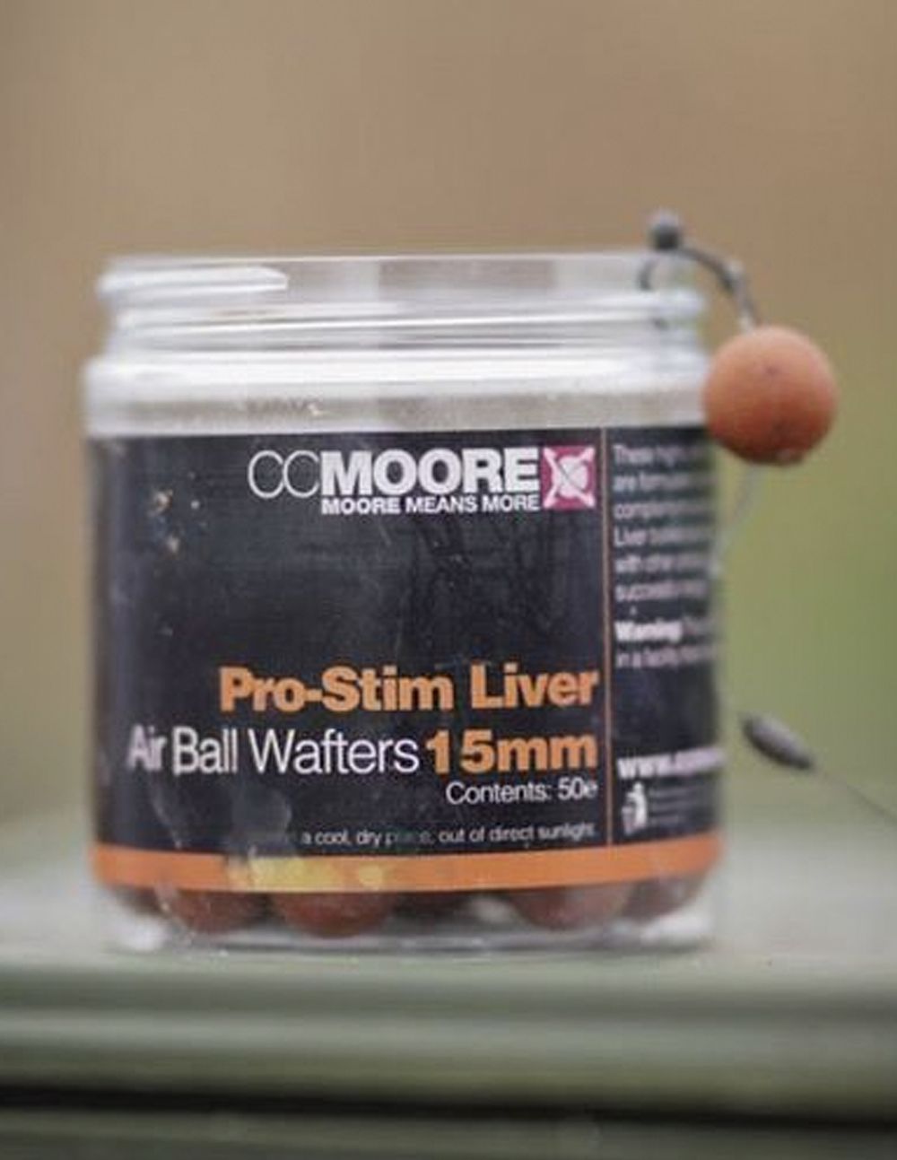 CC Moore Pro-Stim Liver Air Ball Wafters 18mm