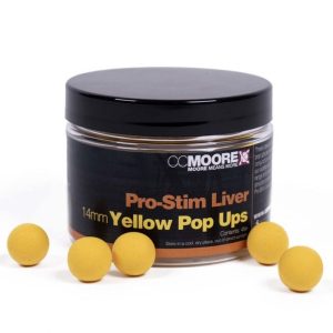 CC Moore Pro-Stim Liver Yellow Pop Ups 14mm