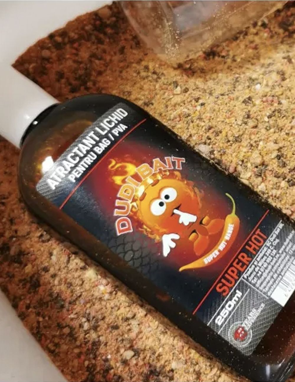 Dudi Baits Bag Pack PVA Mix Mister Red Super Hot 2.5kg - Imagen 2