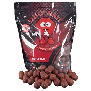 Dudi Baits Boilies Mister Red Super Hot Soluble 20mm 1kg