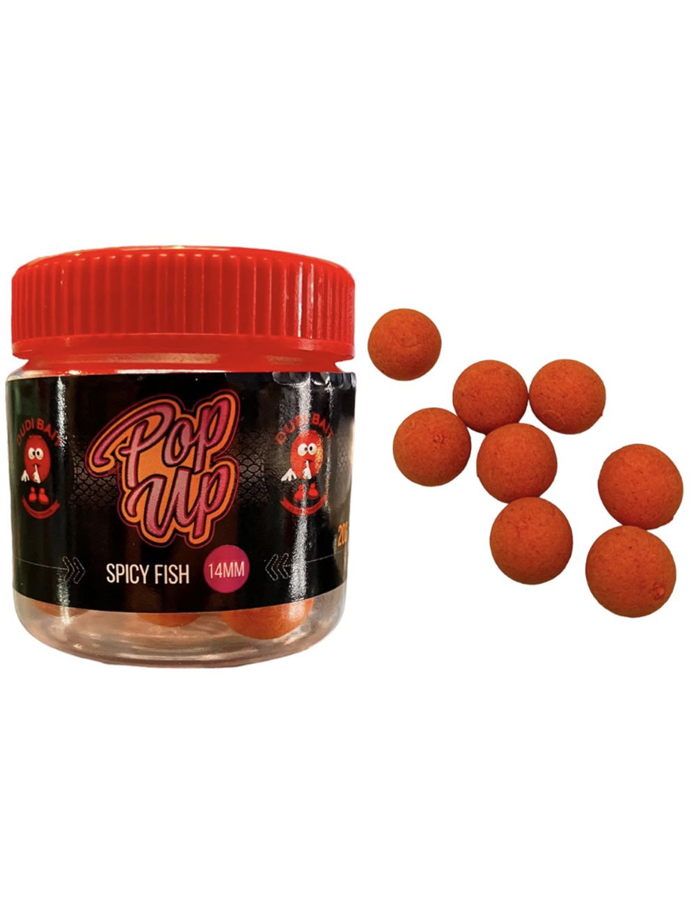 Dudi Baits Spicy Fish Pop Up 14mm 20gr