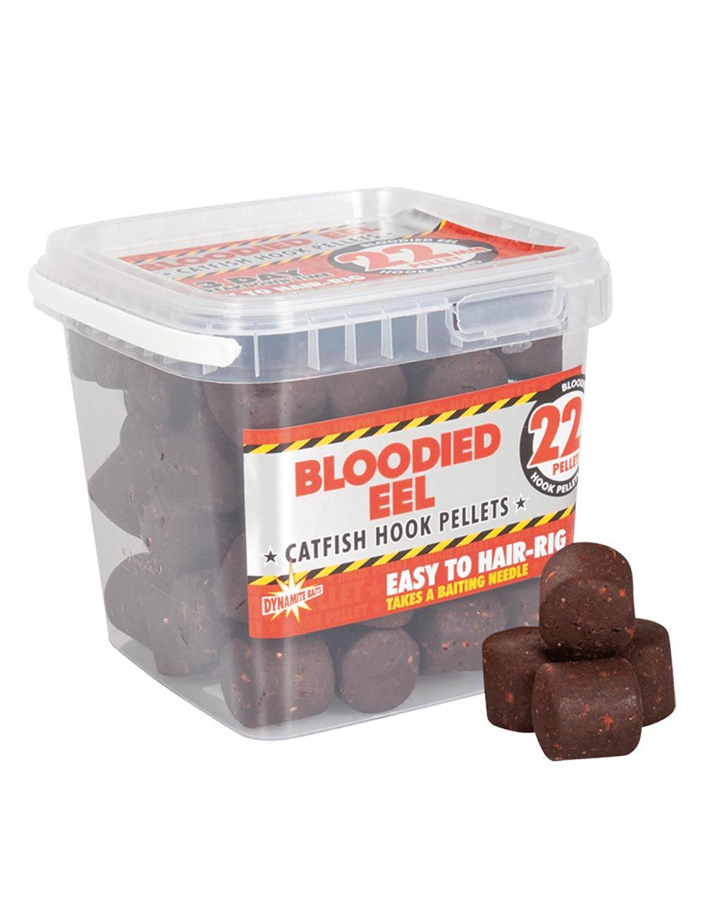 Dynamite Baits Bloodied Carp & Catfish Hook Pellets 22mm