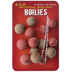 ESP Artificial Boilies Buoyant Red – Brown