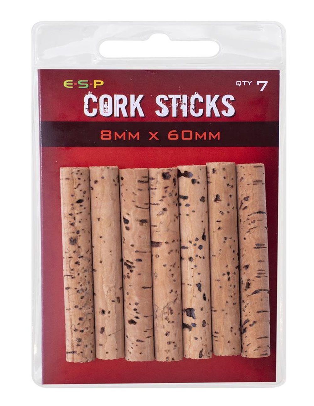 ESP Cork Sticks 8mm x 60mm (7 Unidades) - Imagen 3