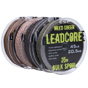 ESP Leadcore Bulk Spool Silt Grey 45lb 20.5kg 25m