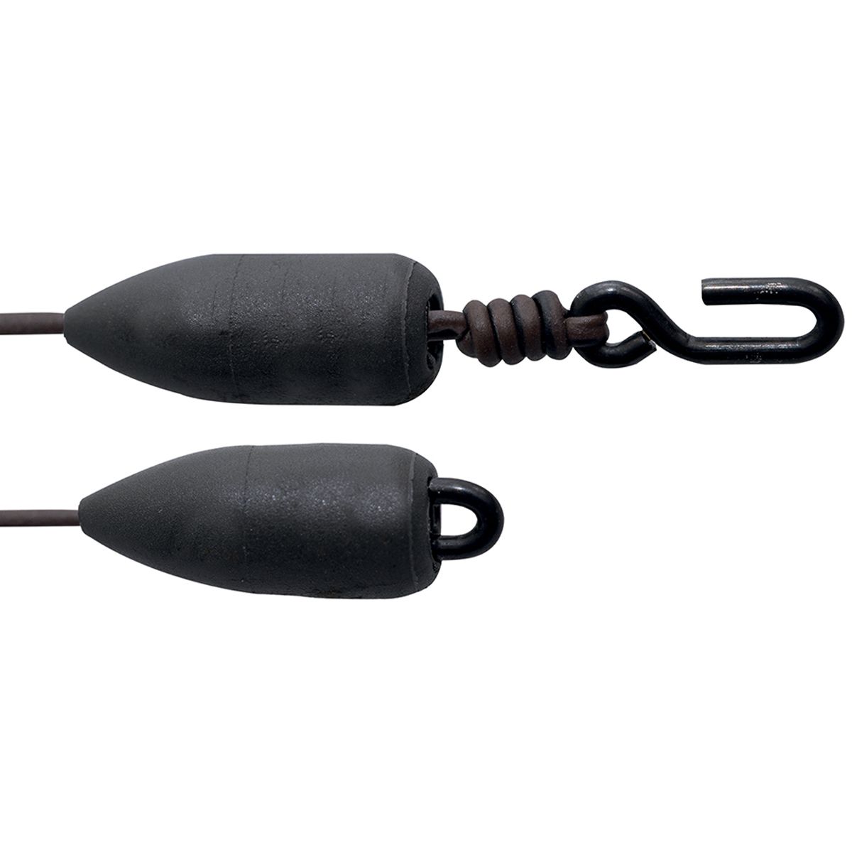 ESP Ronnie Clips and Tungsten Sleeve Camo Green 0.3gr - Imagen 4