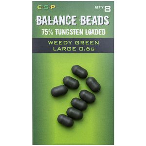 ESP Tungsten Loaded Balance Beads 6gr Weedy Green