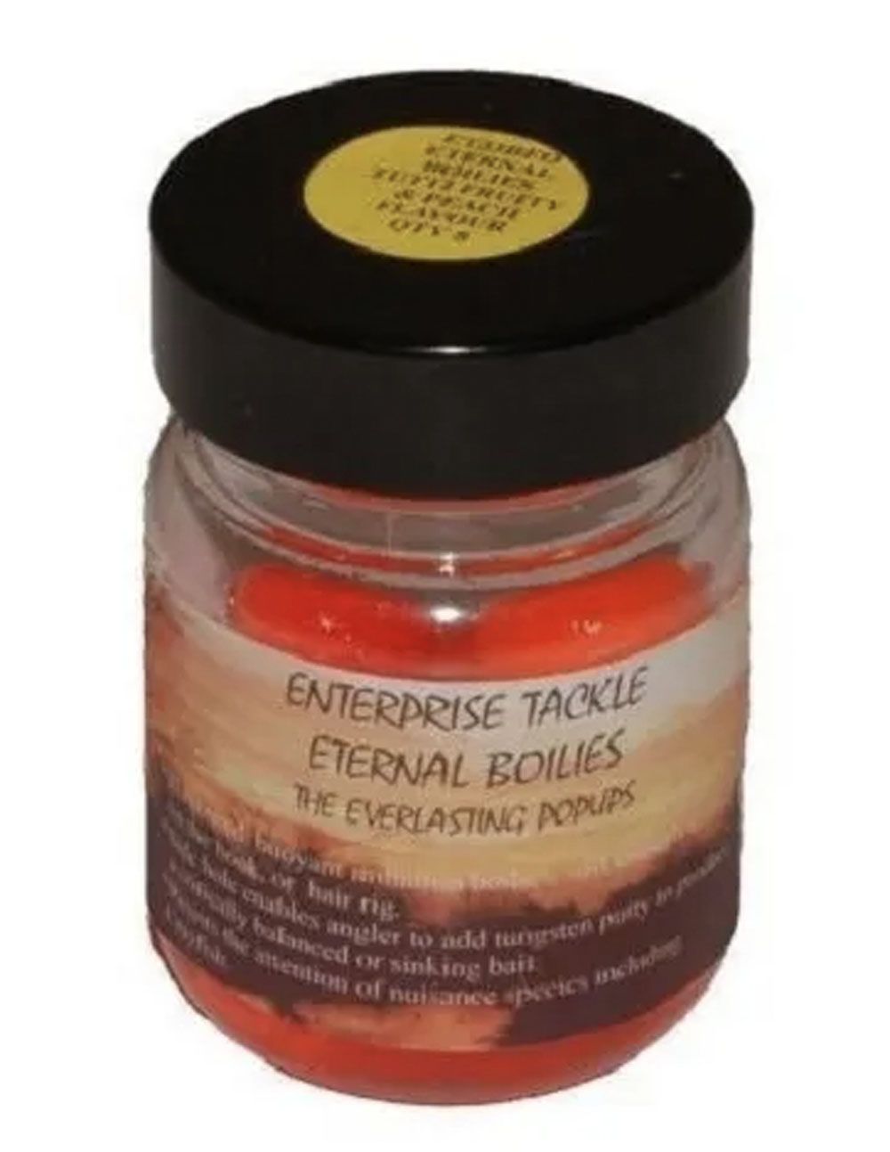 Enterprise Tackle Eternal Boilie Naranja Sabor Tutty Fruity