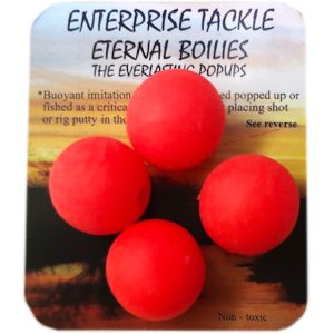 Enterprise Tackle Eternal Boilies Rojo Fluoro 18mm
