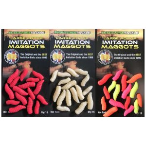 Enterprise Tackle Imitation Maggots Color Blanco XL