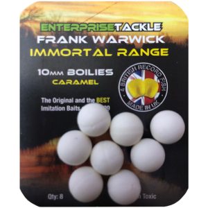 Tackle Inmortal Range Boilie Blanco Sabor Caramelo 10mm