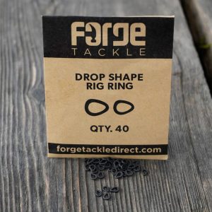 Forge Tackle Drop Shape Rig Ring 40 unidades