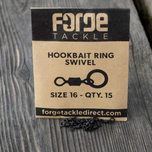 Forge Tackle Hookbait Ring Swivel Size 16-15 unidades