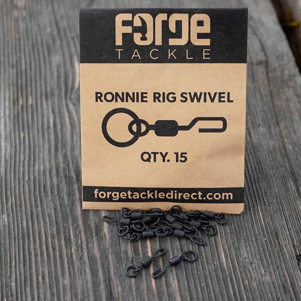 Forge Tackle Ronnie Rig Swivel-15 unidades - Imagen 2