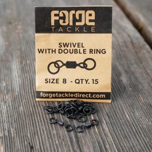 Forge Tackle Swivel With Double Ring Size 8-15 unidades