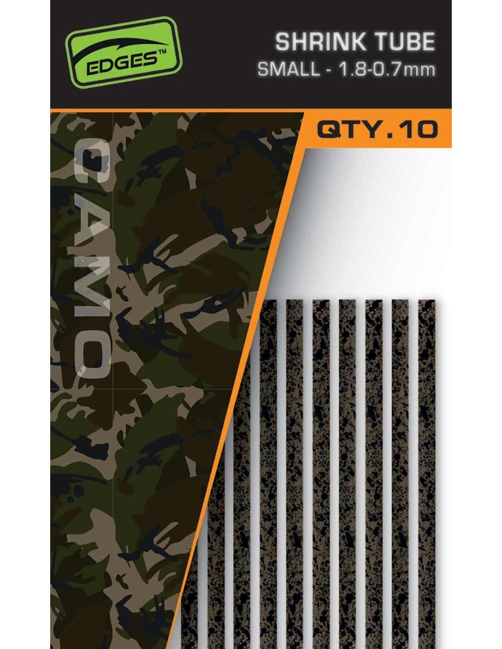 Fox Edges Camo Shrink Tube Medium 2.4-0.8mm x10 - Imagen 2
