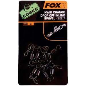 Fox Edges Kwik Change Drop Off Inline Swivel Size 7