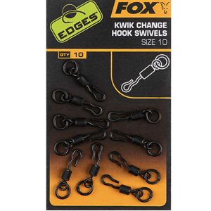 Fox Edges Kwik Change Hook Swivels 10 x 10