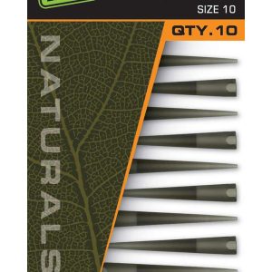 Fox Edges Naturals Naked Line Tail Rubbers Nº10 x10