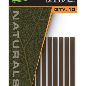 Fox Edges Naturals Shrink Tube Large 3.0-1.0mm x10