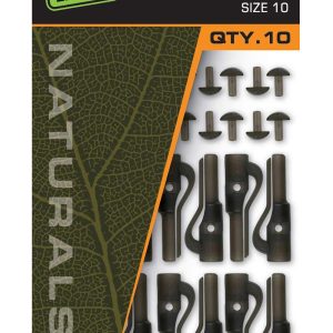 Fox Edges Naturals Lead Clips & Pegs Nº7 x10