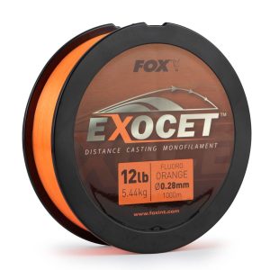 Fox Exocet Fluoro Orange Mono 14lb 0.30mm 1000m