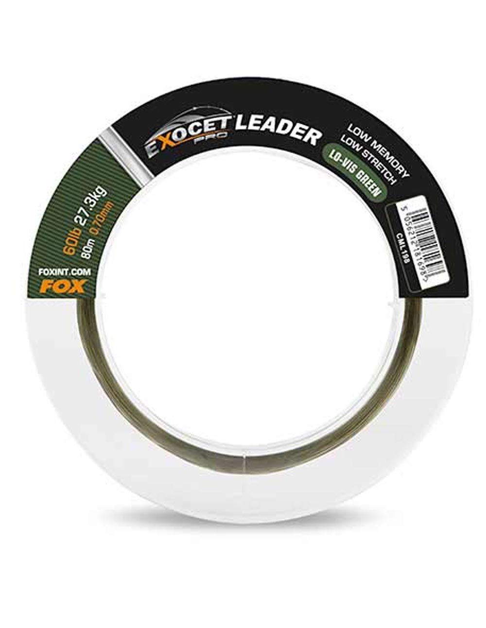 Fox Exocet Pro Low Vis Green 60lb 27.3kg 0.70mm 80m