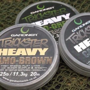 Gardner Trickster Heavy Brown 30lb 13,6kg 20mtr