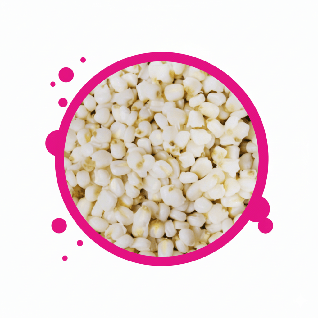 Particles for Fishing Cubo Semilla Cocida Maiz Blanco 5kg. - Imagen 3