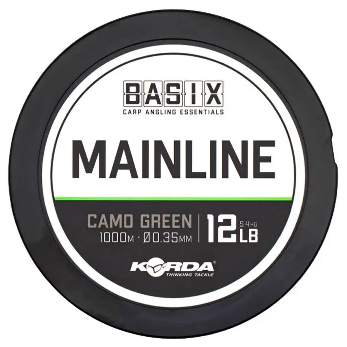 Korda Basix Mainline 12lb 0.35mm 1000m - Imagen 2
