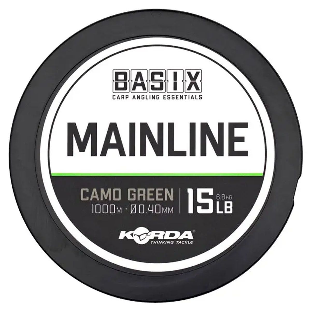 Korda Basix Mainline 15lb 0.40mm 1000m