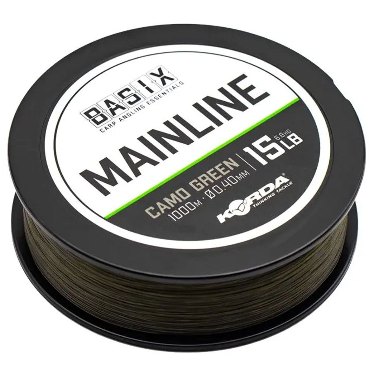 Korda Basix Mainline 15lb 0.40mm 1000m - Imagen 3