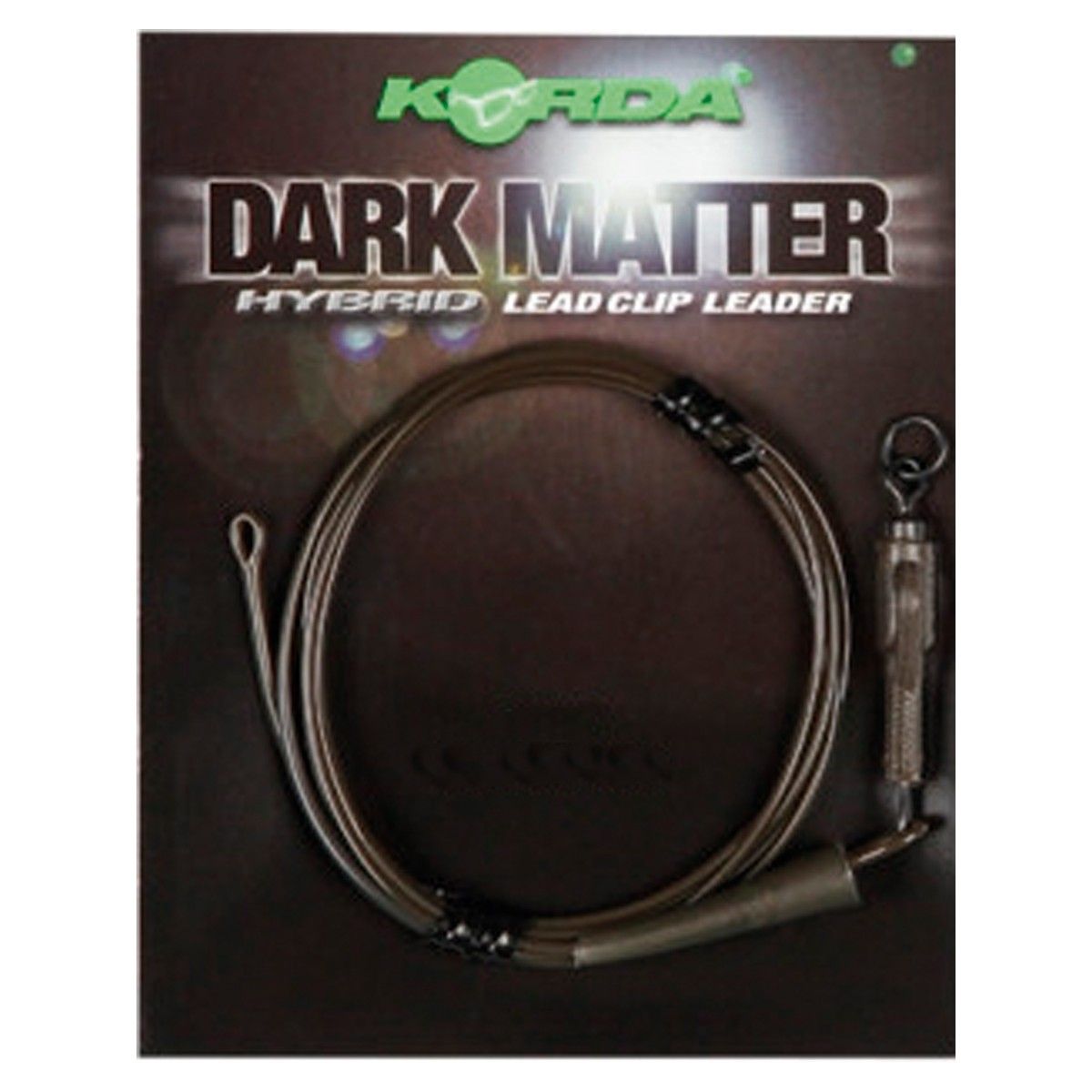 Korda Dark Matter Leader Hybrid Lead Clip (Gravel / 40lb)