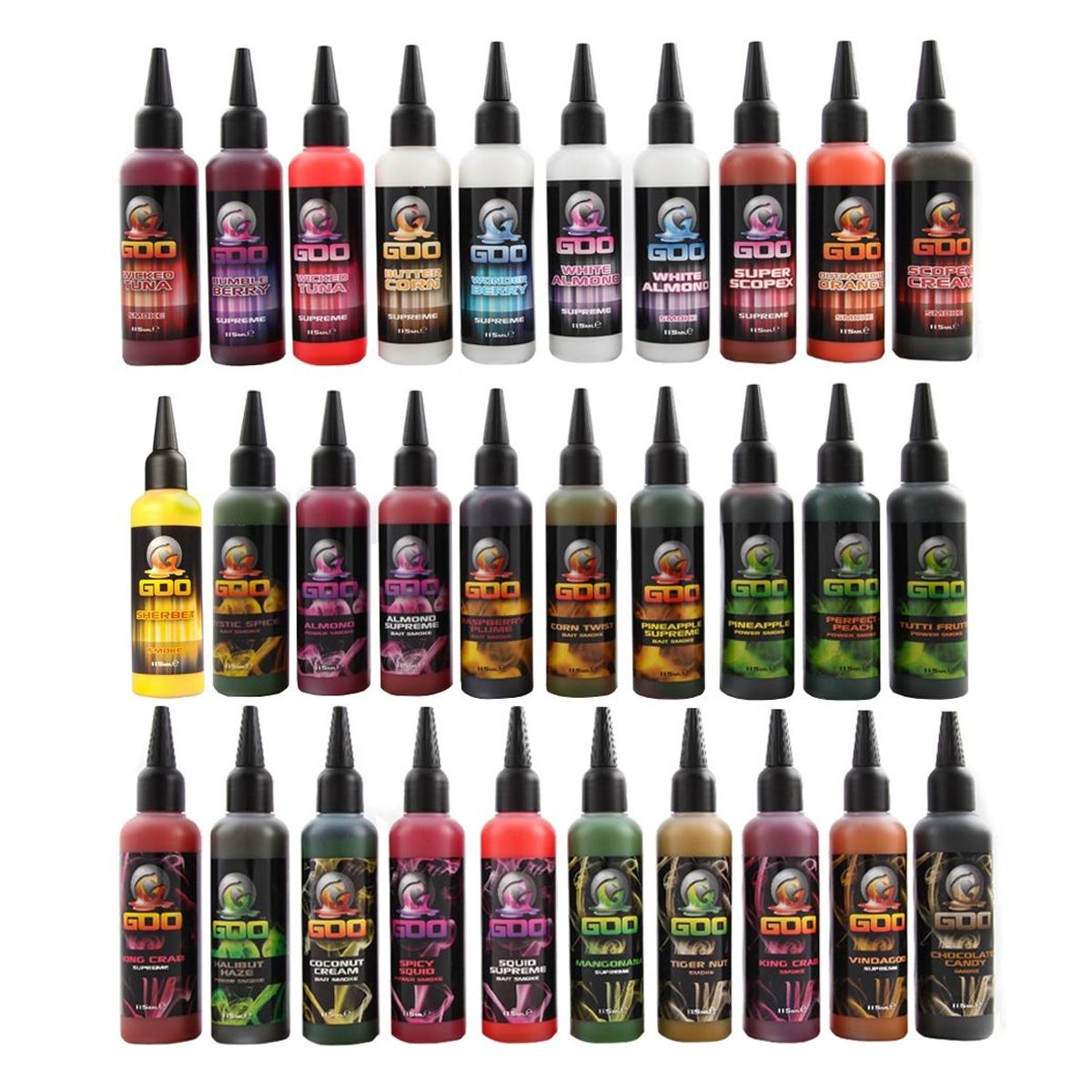 Korda Goo Almond Pink Supreme Bait Smoke 115ml - Imagen 3