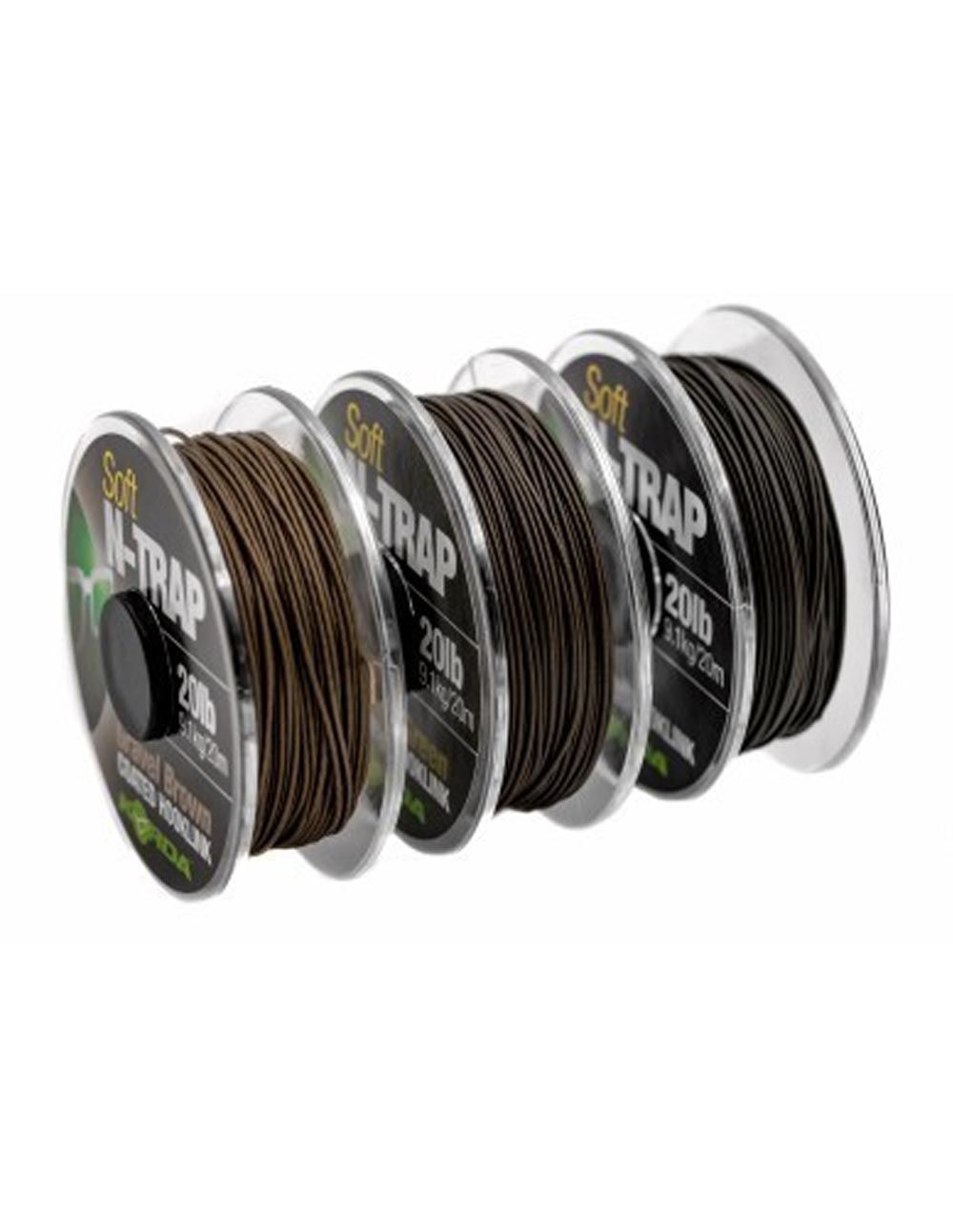 Korda N-Trap Semi Stiff Gravel 30lb Brown - Imagen 3