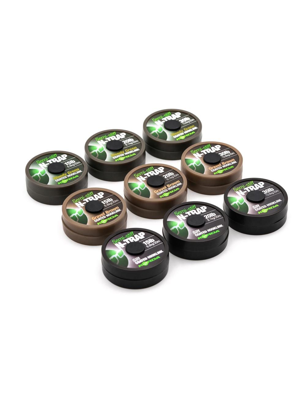 Korda N-Trap Semi Stiff Gravel 30lb Brown - Imagen 2