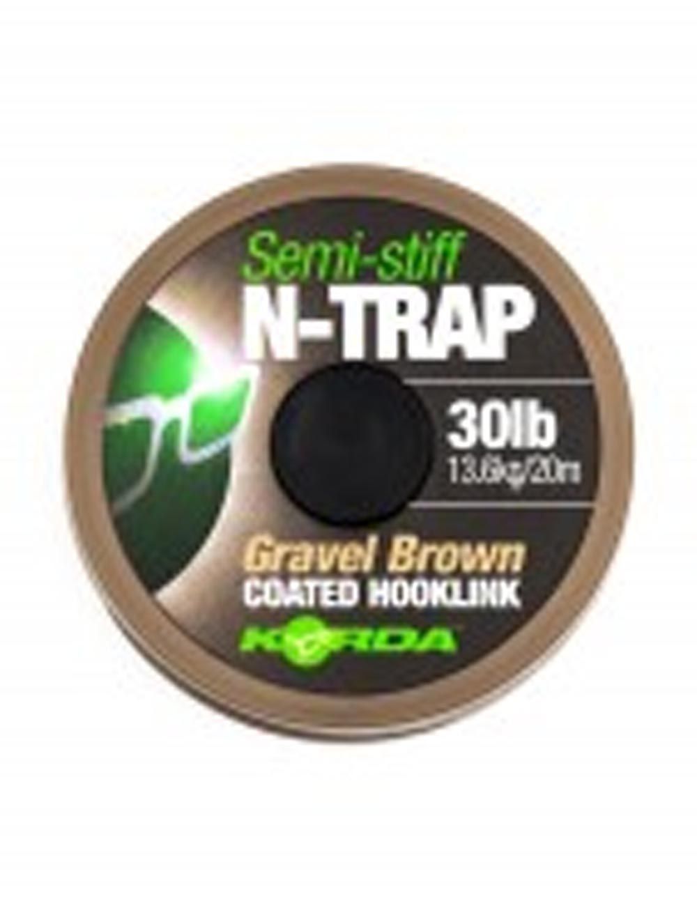 Korda N-Trap Semi Stiff Gravel 30lb Brown - Imagen 6