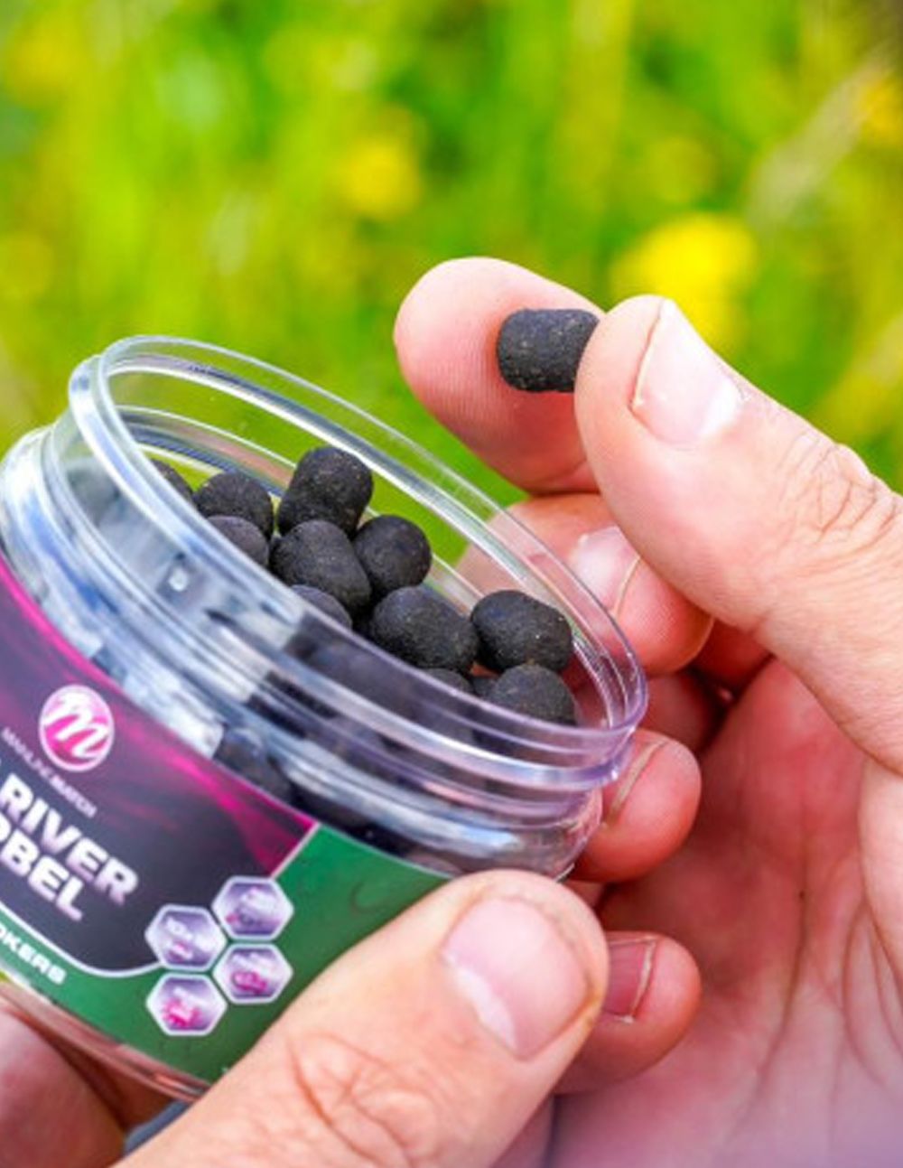 Mainline Big River Barbel Dumbell Hookbaits 15 x 16mm - Imagen 4